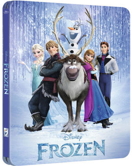 Frozen 3D (Steelbook Uk)- (Según Zavvi con Castellano)