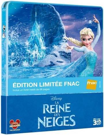 Frozen 3D SteelBook FNAC France - 4/2014