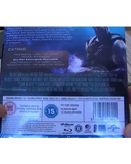 Riddick:Parece ser que el steelbook de uk no tendrá castellano