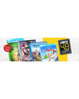 DVDs y Blu-ray de Disney con -50% de descuento en ECI