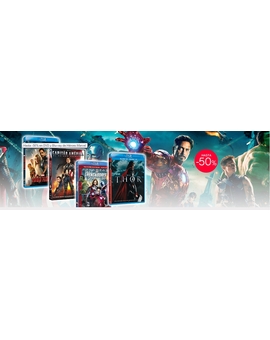 LOS HÉROES DE MARVEL  DVD/BLU-RAY Oferta ECI