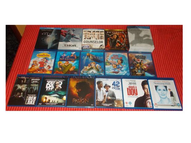 Todas las compras Blu-ray -Marzo 2014-