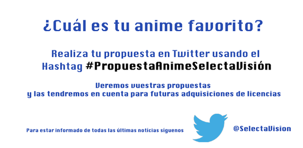 #PropuestaAnimeSelectaVision 