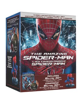 Canadá: The Amazing Spider-Man 3D: Limited Edition (Bilingual) [Blu-ray 3D + Blu-ray + DVD] CDN$ 17.99