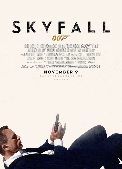 Pósters de cine de películas de culto en formato GIF