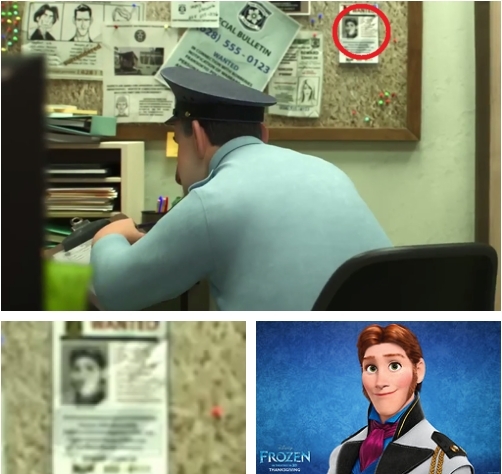 Curiosidad de Big Hero 6: Foto de Hans (Frozen).