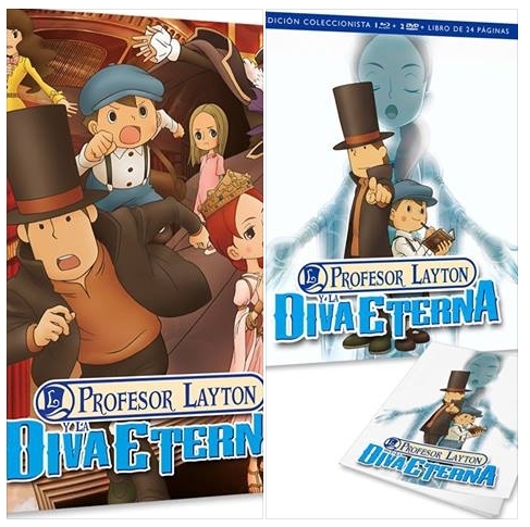 Selecta Visión tiene el placer de anunciar una nueva licencia: El profesor Layton y la Diva Eterna