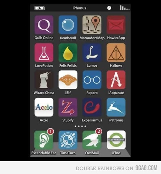 El Iphone de Harry Potter