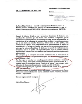 Petición para construir la estrella de la muerte