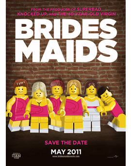 LEGO poster (La boda de mi mejor amiga)