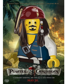 LEGO poster (Piratas del caribe)