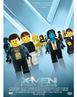 LEGO poster (X-men primera generación)