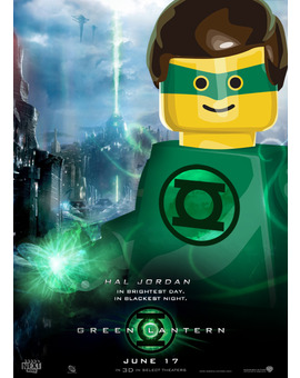 LEGO poster (Green Lantern)