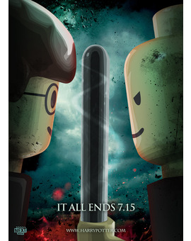 LEGO poster (Harry Potter y las reliquias de la muerte:parte2)