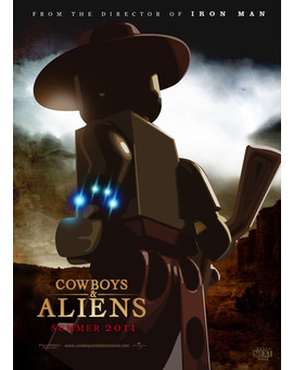 LEGO poster (Cowboys & Aliens)