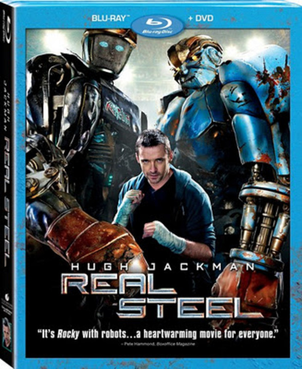 Caratula - Real steel (Acero Puro)