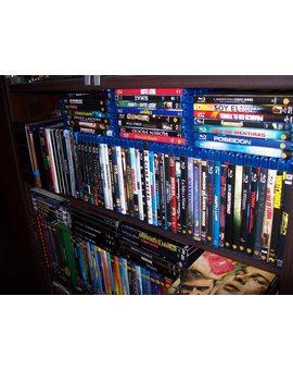 Estantería Blu-ray`s y DVD`S