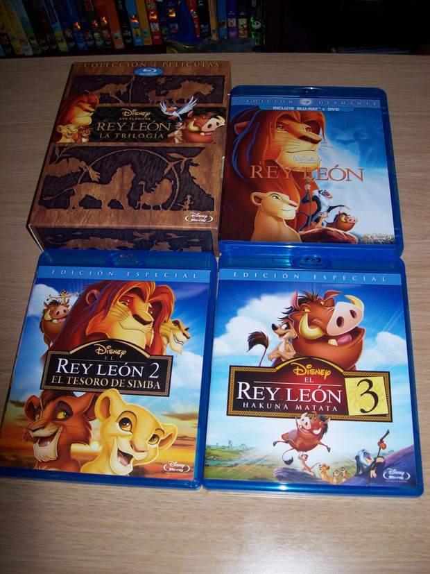 Pack El Rey León - Trilogia