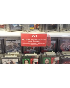 Que zorros!!! hoy si tenian puesto el cartelito en carrefour mostoles