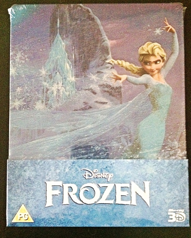 frozen 3D steelbook de zavvi recién llegado
