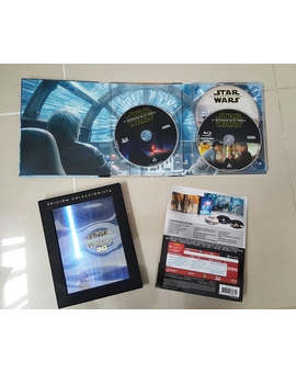 Contraportada Edicion Española - Star Wars: El Despertar de la Fuerza - Edición Coleccionista Blu-ray 3D