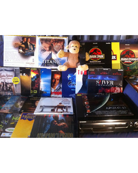 Mi colección de Láser Disc :)