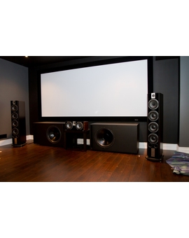 Altavoces frontales, frontal y subwoofers