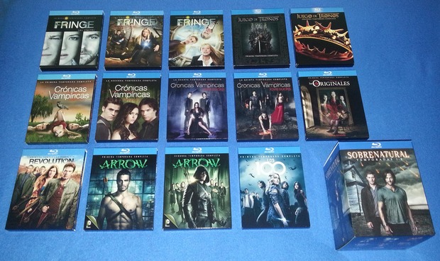 Colección Series TV Warner en Blu-Ray