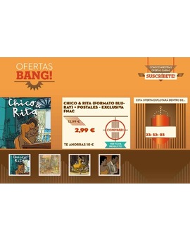 Chico y Rita con postales a 2,99€ en FNAC