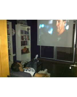 Mini Cine en casa viendo Fringe