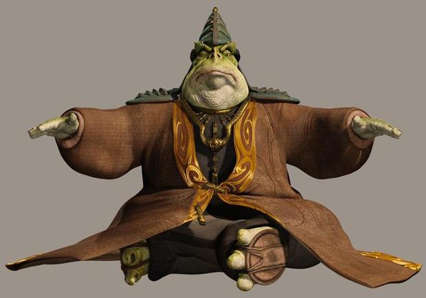 El jefe Gungan Boss Nass