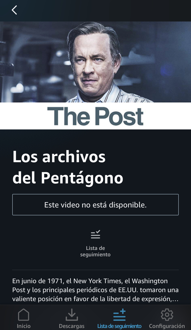 Cuando “caducan” las películas en Amazon Prime Video???