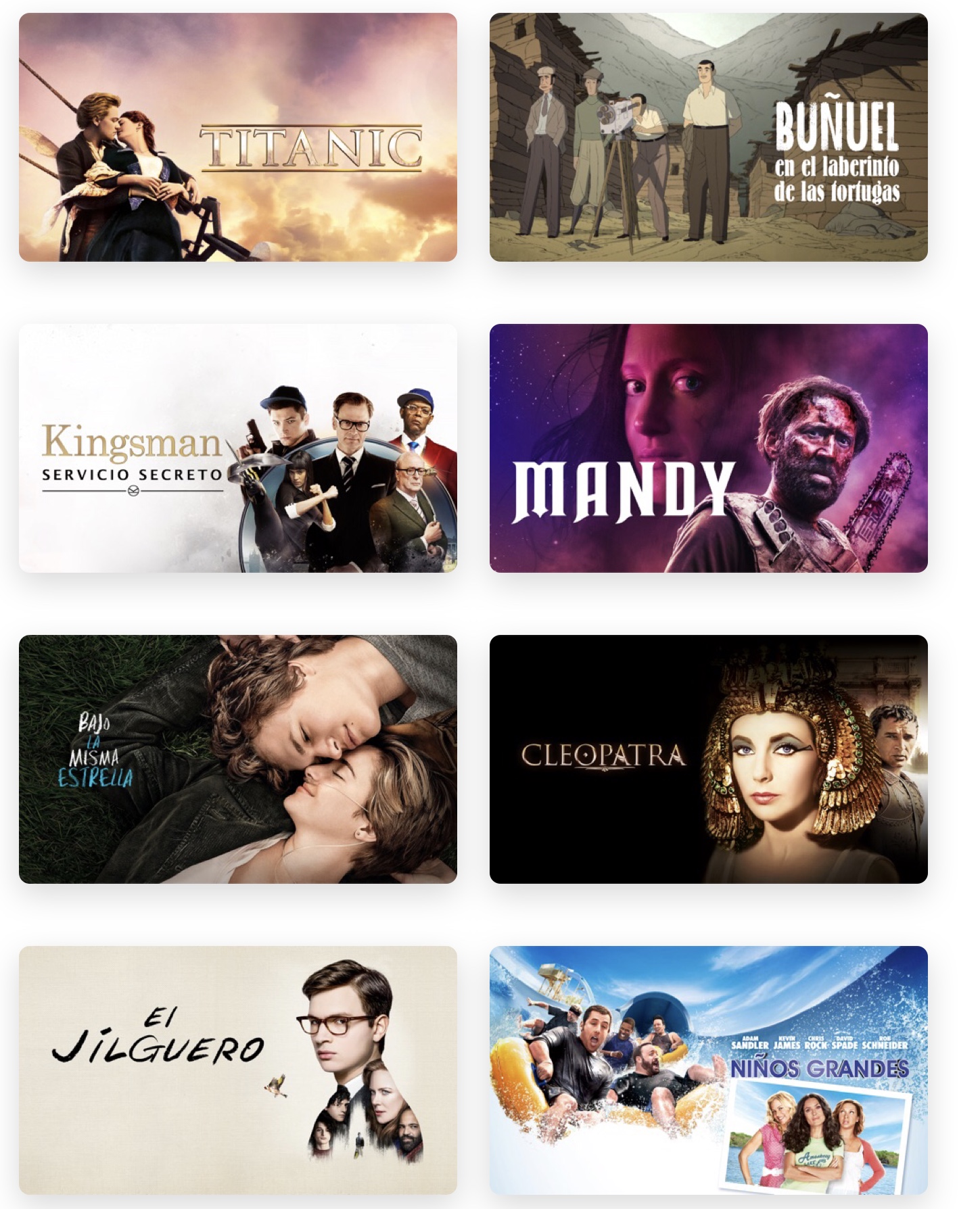 Compráis pelis en AppleTv , ITunes , GooglePlay etc ?