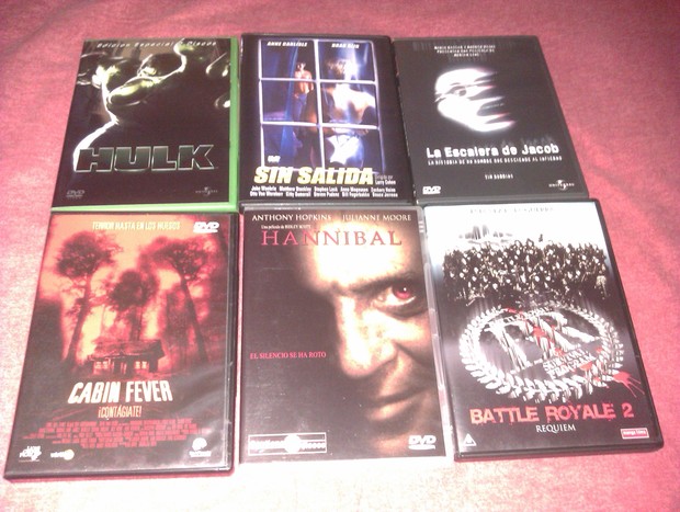 Lo ultimo en mi coleccion en dvd.