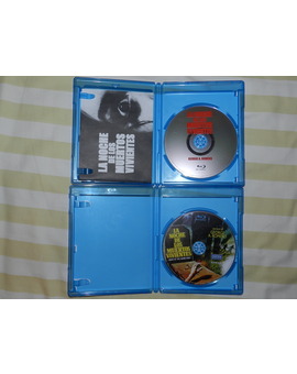 Mis dos ediciones (blu ray) de La noche de los muertos vivientes