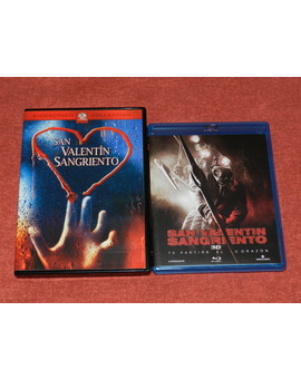 San valentin sangriento original (dvd) y remake (blu ray)