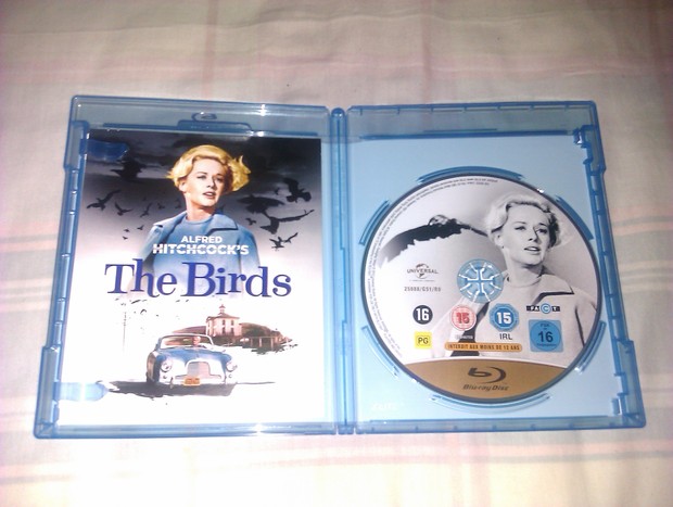 Los pajaros + postal