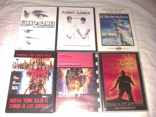 Mis dvd más recientes