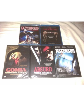 Mis compras de hoy,un poco de terror.