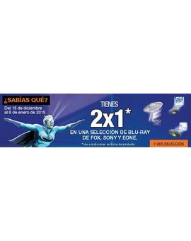 2x1 Fnac (del 15/12 hasta 6/1)