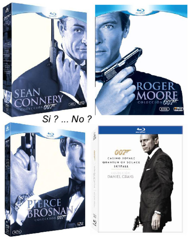 Duda : "Saga 007" sueltas en Packs...??? O "Edic. 50th"...???