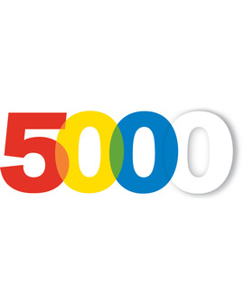 5000 "Gracias por venir" : P