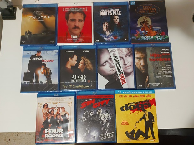 Últimas compras