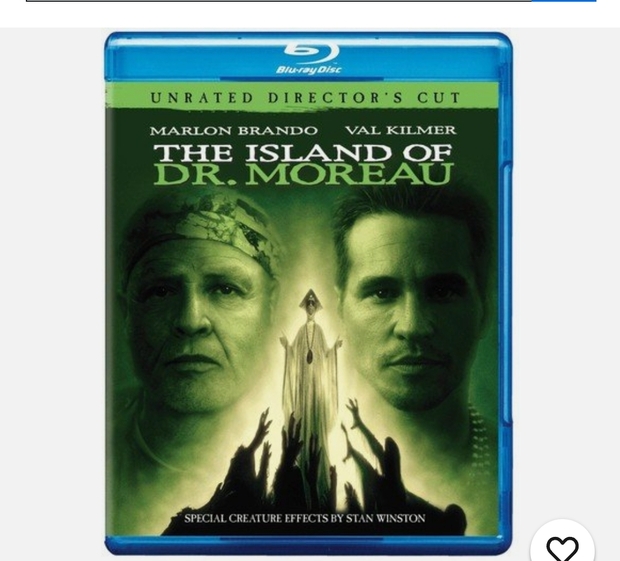 Duda la isla del Dr Moreau bluray USA