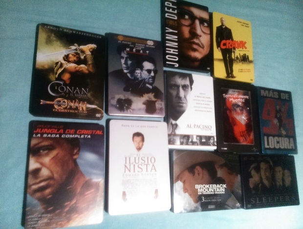 Steelbooks y Metalpak (DVD)