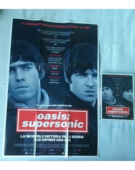 Dvd de Oasis supersonic + póster de regalo