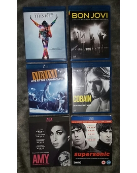 Mis blu ray musicales