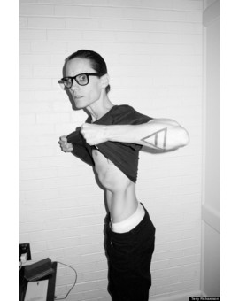 Jared leto también en los huesos en su próxima película