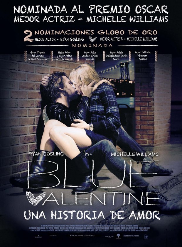 Con 3 años de retraso "Blue Valentine" el 22 de febrero en cines