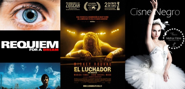 3 grandes películas de Aronofsky ¿Cuál os gustó mas?